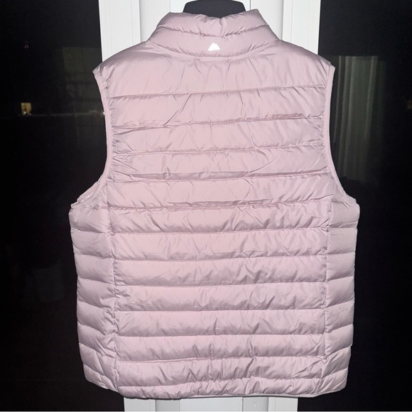Ozark Trail Women's Core Puffer Vest Large 12-14 Mauve Pink Quilted Zip Front - Picture 2 of 11
